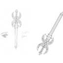 download Sword clipart image with 45 hue color