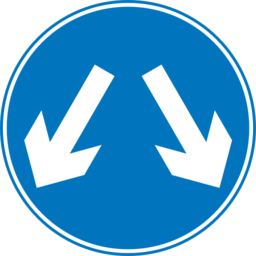 Roadsign Pass Either