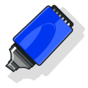 download Marker clipart image with 180 hue color