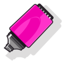 download Marker clipart image with 270 hue color
