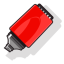 download Marker clipart image with 315 hue color