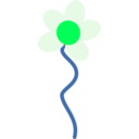 download Flower clipart image with 90 hue color