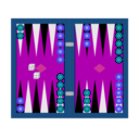 download Backgammon Tavli clipart image with 180 hue color