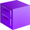 download A Filing Cabinet clipart image with 225 hue color