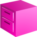 download A Filing Cabinet clipart image with 270 hue color