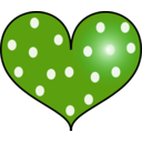 download Red Heart clipart image with 90 hue color