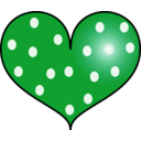 download Red Heart clipart image with 135 hue color