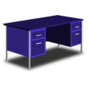 download An Office Desk clipart image with 225 hue color