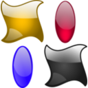 download Shapes2 clipart image with 225 hue color