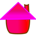 download Gohome clipart image with 270 hue color