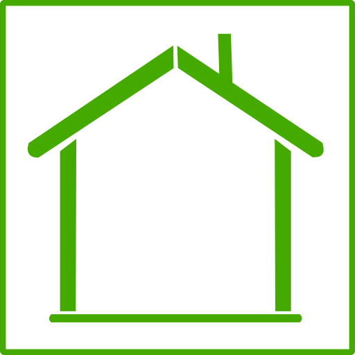 Eco Green House Icon