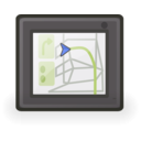 download Automotive Navigation System clipart image with 225 hue color