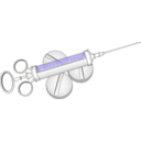 download Syringe clipart image with 45 hue color