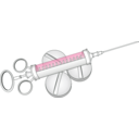 download Syringe clipart image with 135 hue color