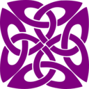 download Celtic Knot clipart image with 180 hue color