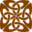 download Celtic Knot clipart image with 270 hue color