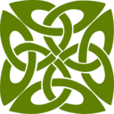 download Celtic Knot clipart image with 315 hue color