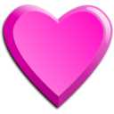 download Heart clipart image with 315 hue color