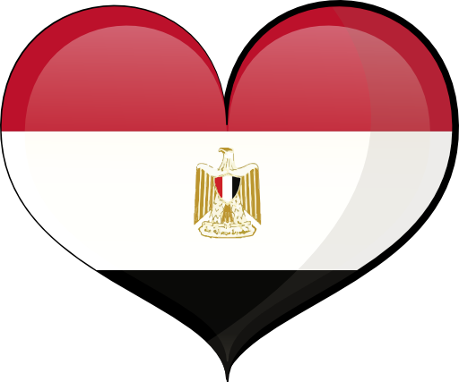 علم مصرللتلوين Png