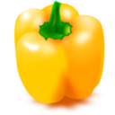 download Orange Pepper clipart image with 0 hue color