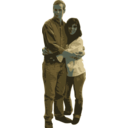 download Pareja Color clipart image with 180 hue color