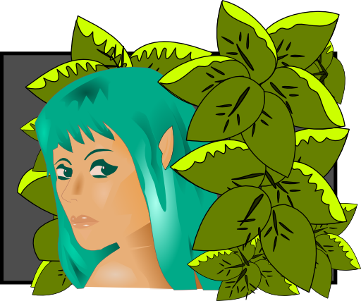 Elf In The Forest