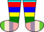 Rainbow Socks