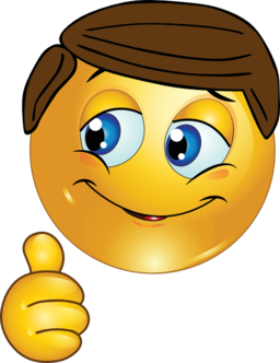 Thumbs Up Boy Smiley Emoticon