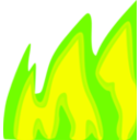 download Flames clipart image with 45 hue color