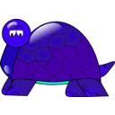 download Turtle clipart image with 135 hue color