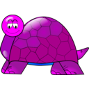 download Turtle clipart image with 180 hue color