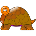 download Turtle clipart image with 270 hue color