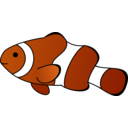 download Anemonenfisch clipart image with 0 hue color