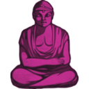 download Golden Buddha clipart image with 270 hue color