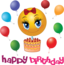 Girl Birthday Smiley Emoticon