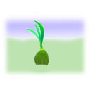 download Coconut Seed clipart image with 45 hue color