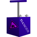 download Detonator Box clipart image with 225 hue color