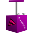 download Detonator Box clipart image with 270 hue color