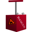 download Detonator Box clipart image with 315 hue color