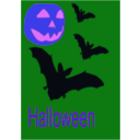 download Halloween clipart image with 225 hue color