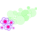 download Flor Nube clipart image with 270 hue color