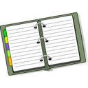 download Diary clipart image with 45 hue color