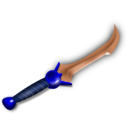 download Knife clipart image with 180 hue color