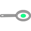 download Fried Egg clipart image with 90 hue color