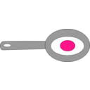 download Fried Egg clipart image with 270 hue color