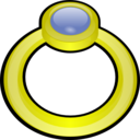 download Ring clipart image with 0 hue color