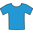 download Blueteeshirt clipart image with 0 hue color