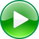 download Windows Media Player Play Button Updated clipart image with 270 hue color