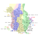 Usa Canada Time Zone Map