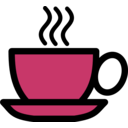 download Coffee Cup Icon clipart image with 315 hue color